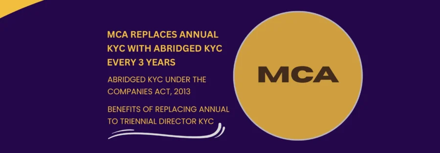 MCA KYC Update