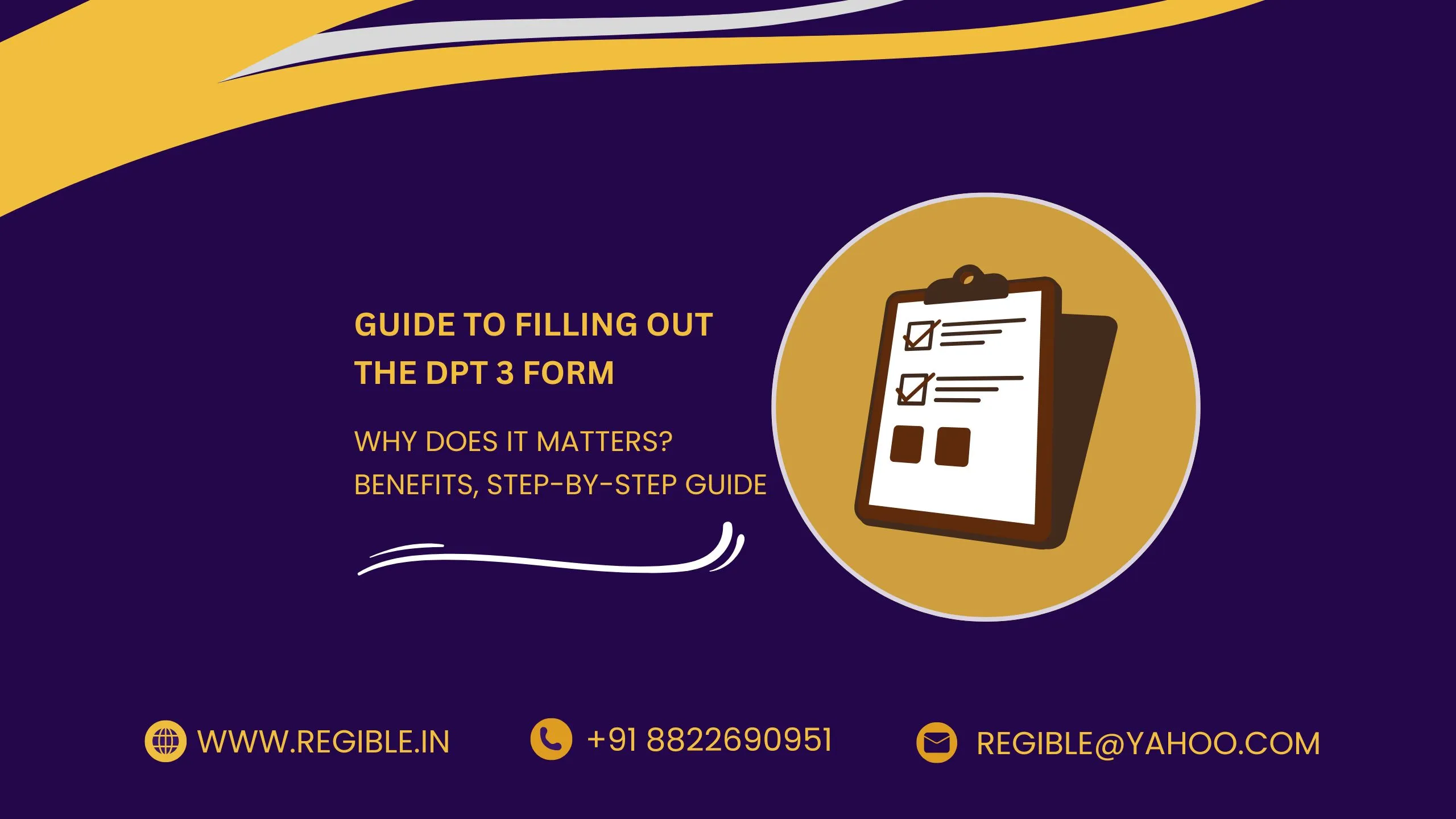 DPT 3 Form Filing Guide 2026: MCA Fees, Due Date