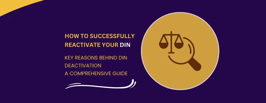 How to Reactivate DIN Online