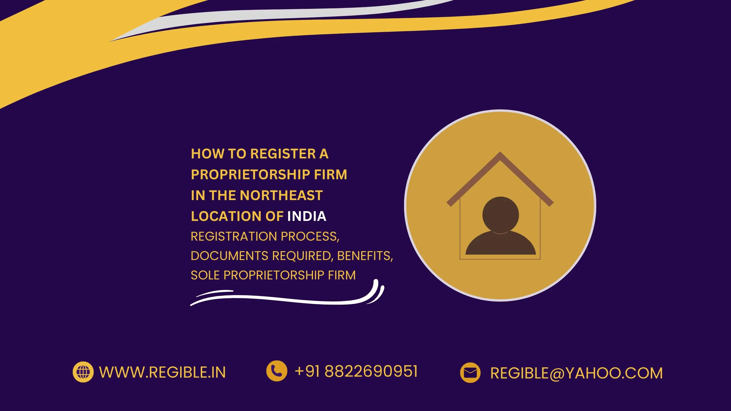 Proprietorship Firm Registration in North East India