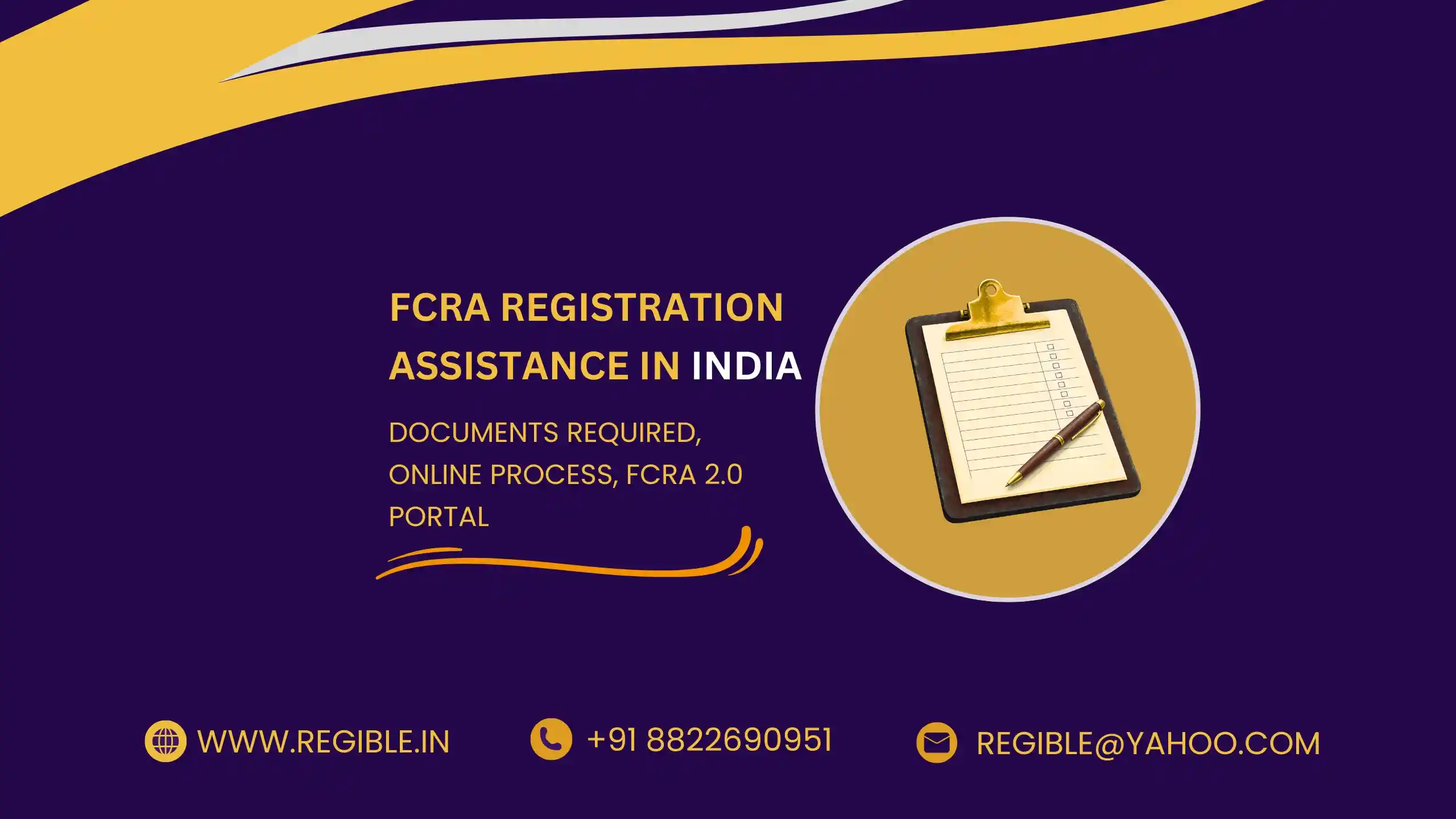FCRA registration consultant Assam